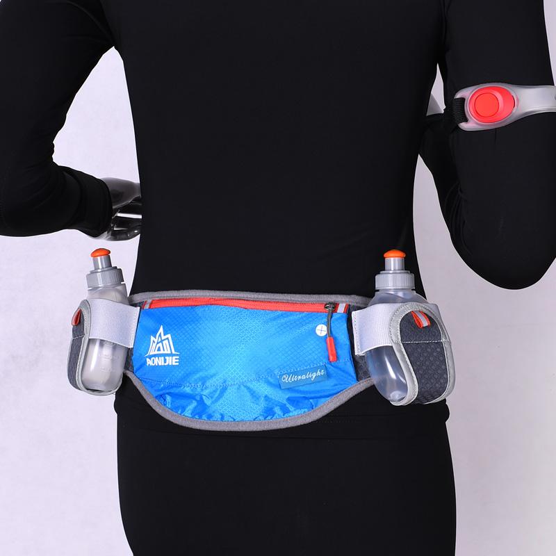 AONIJIE  Running Waist Pack Lightweight Outdoor Sports Racing Hiking Gym Fitness Hydration Belt Water Bottle