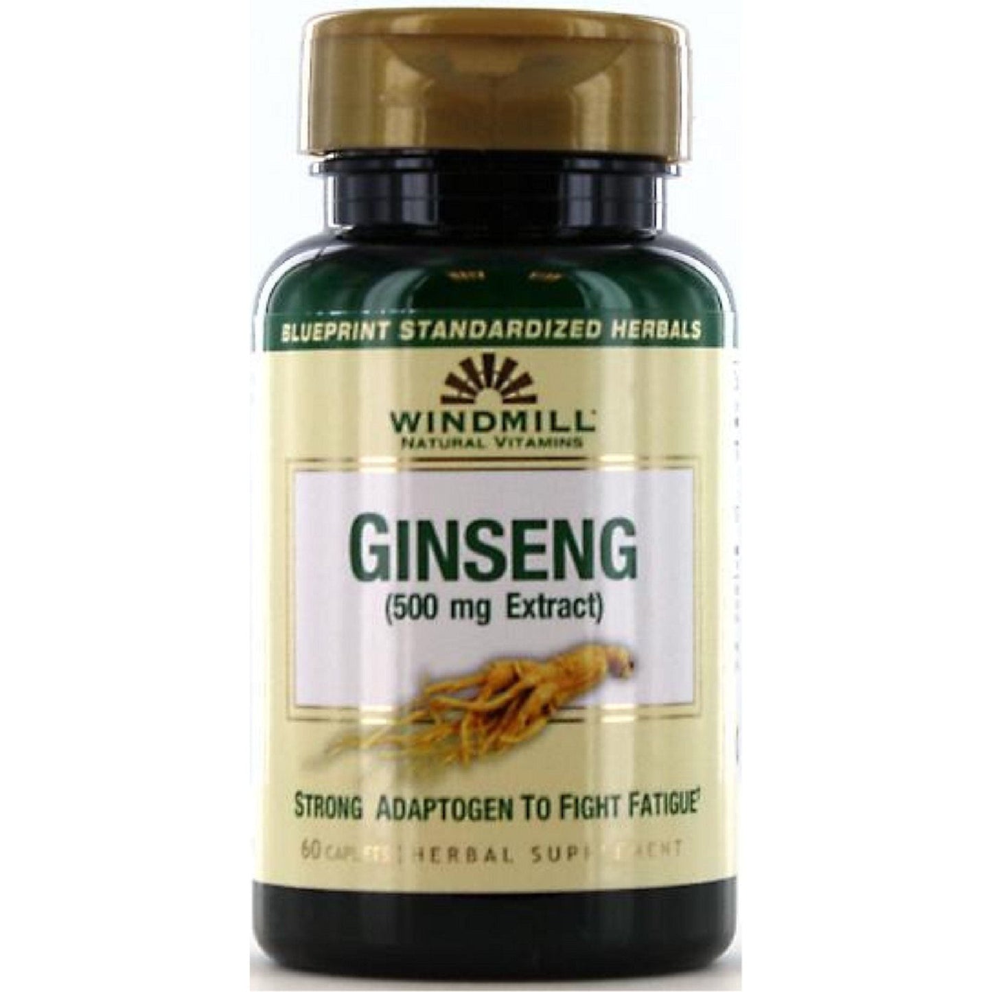 Windmill Ginseng 500 Mg Extract Caplets