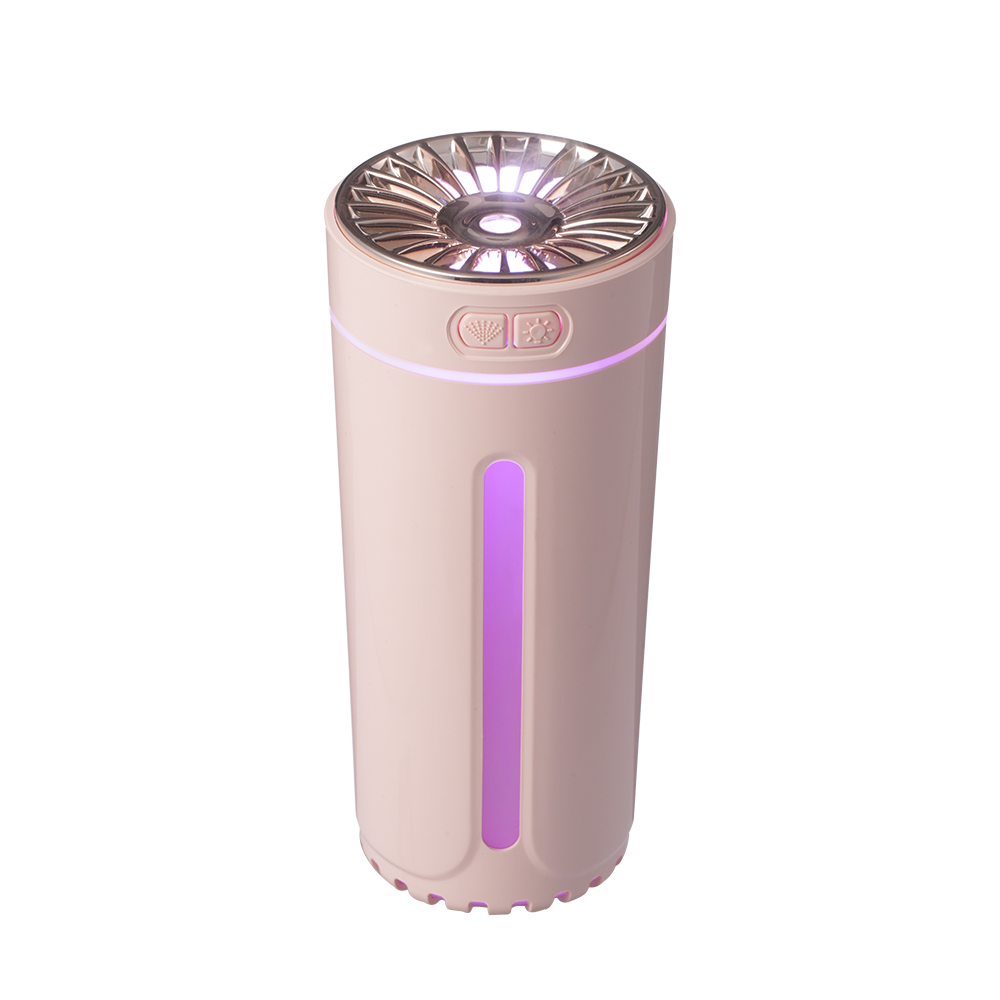New small large fog volume silent portable usb car aromatherapy phantom cup colorful night light car humidifier