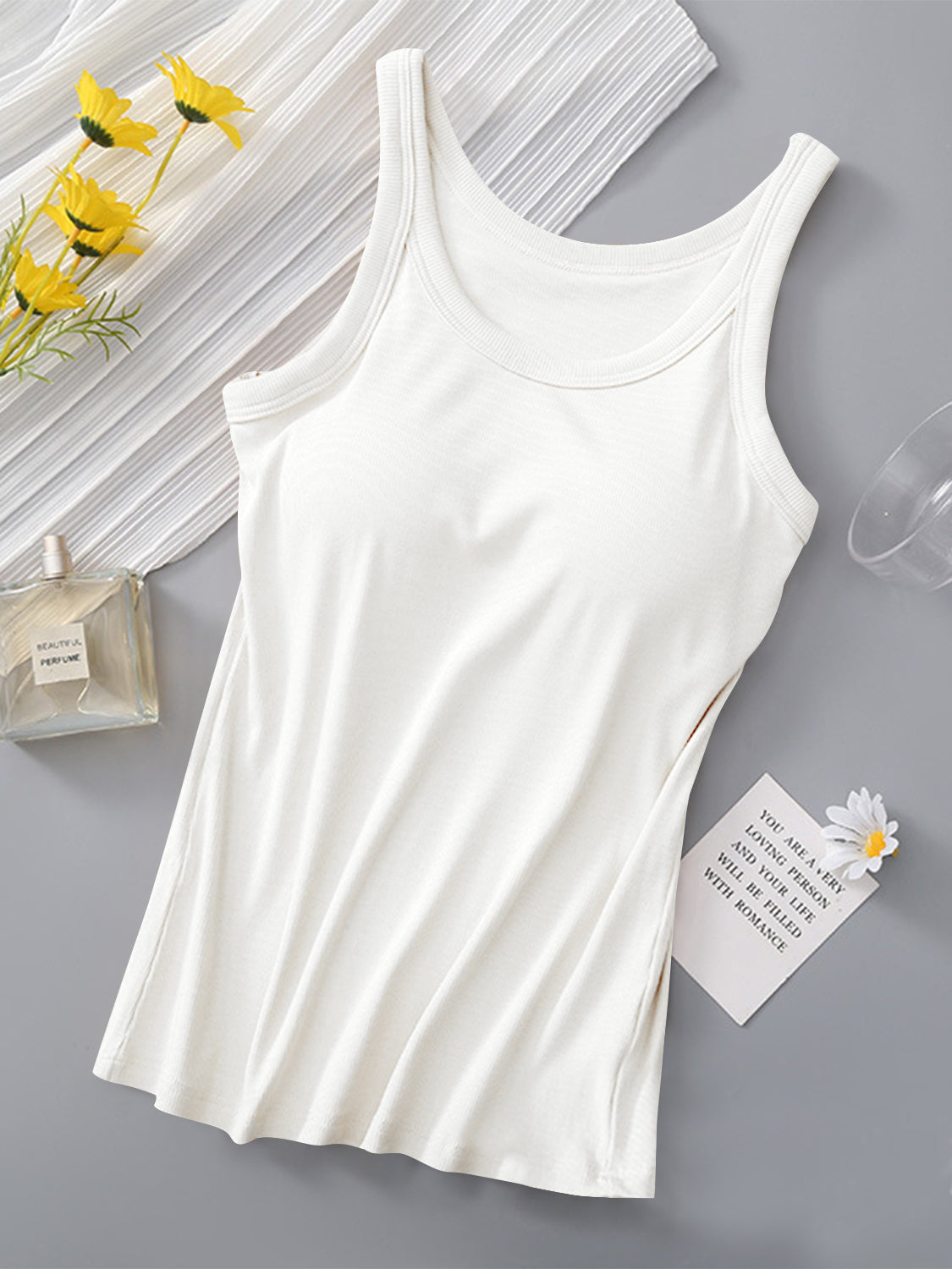 Built-in Bra Tank Top