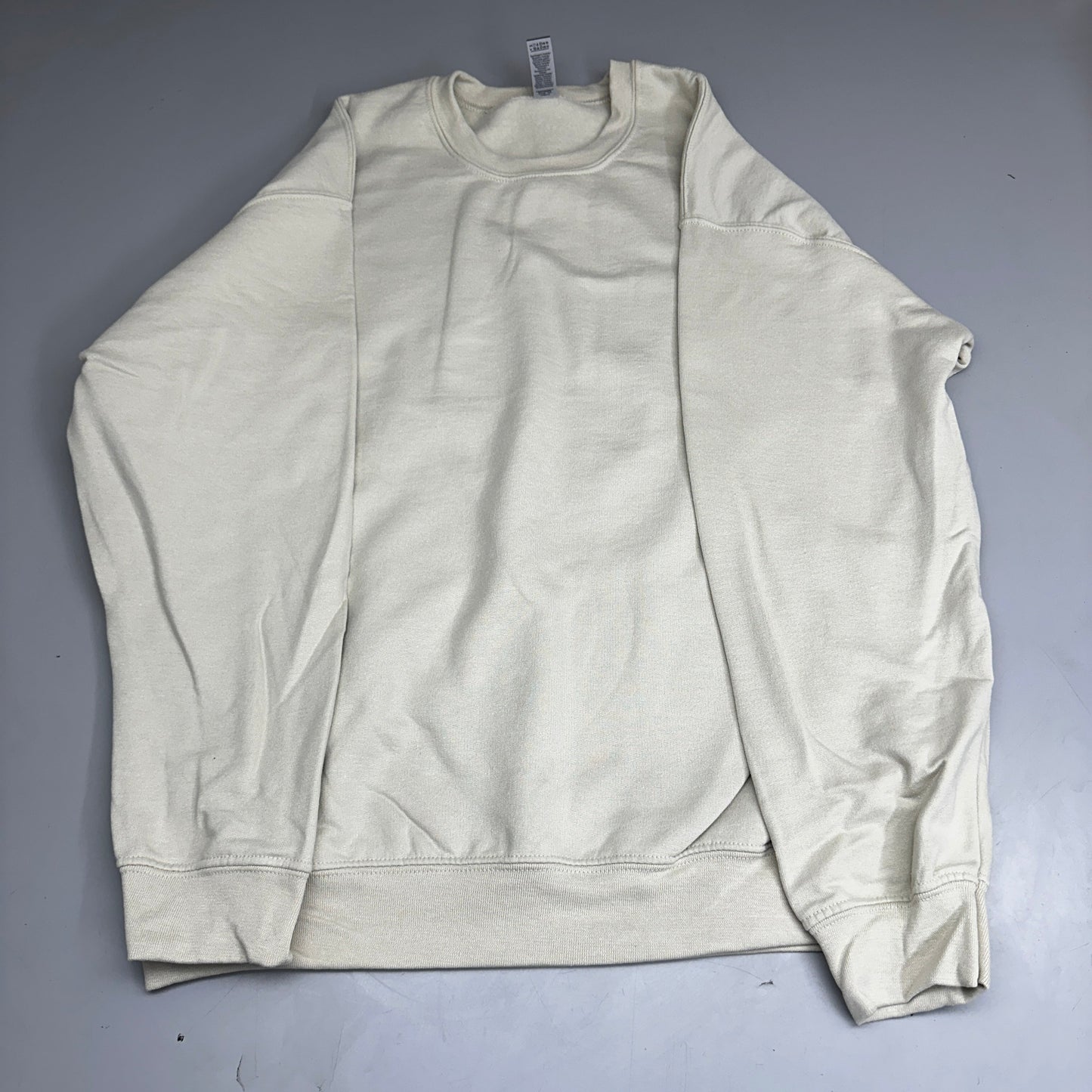 GILDAN Heavy Blend Crewneck Sweater Sweatshirt Sand SZ L G180