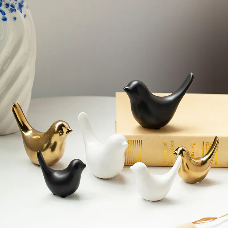 Style Loft Collection Abstract Ceramic Bird Abstract Decor