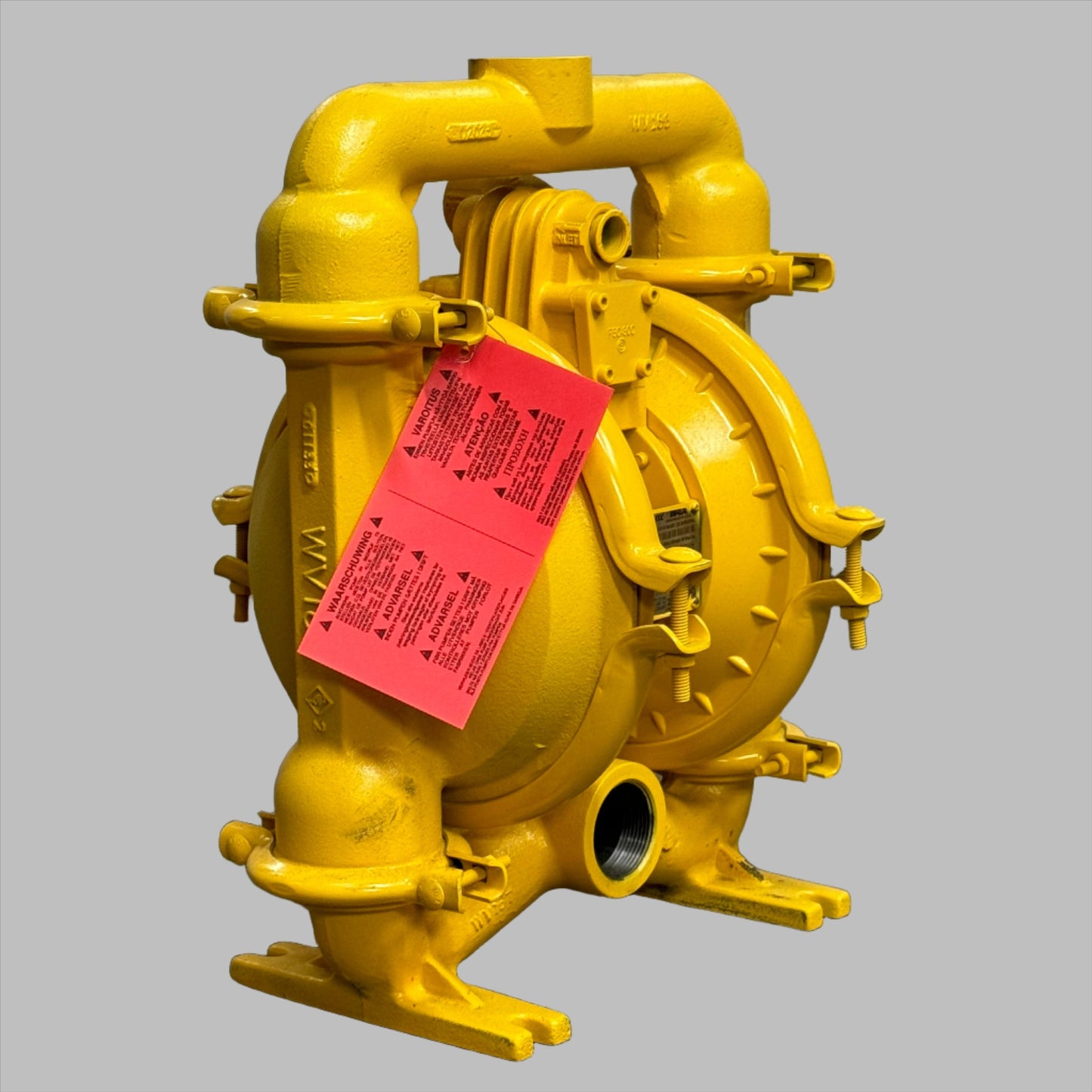 VERSAMATIC AODD Pump E4CA1R110-ATEX Yellow