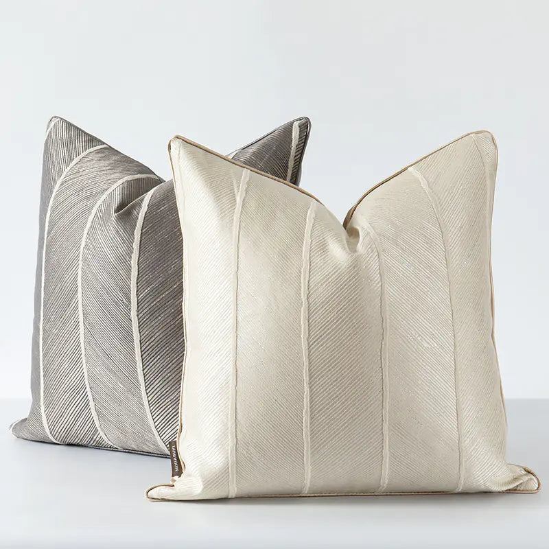 Light Luxury Jacquard Sofa Cushion for Modern Living Room