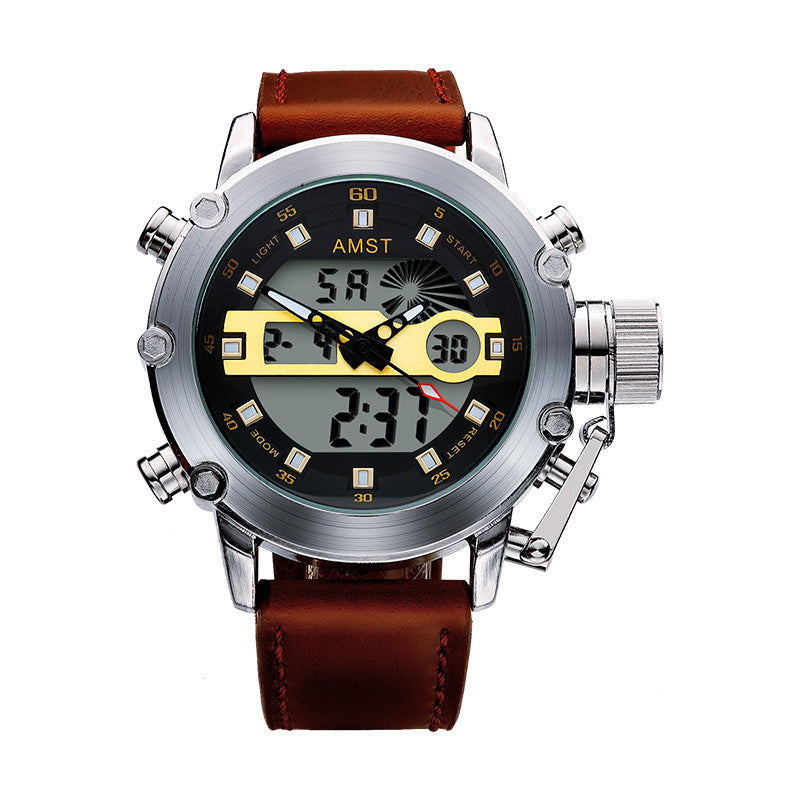 Men's Multi-functional Casual Sports Waterproof Electronic Watch