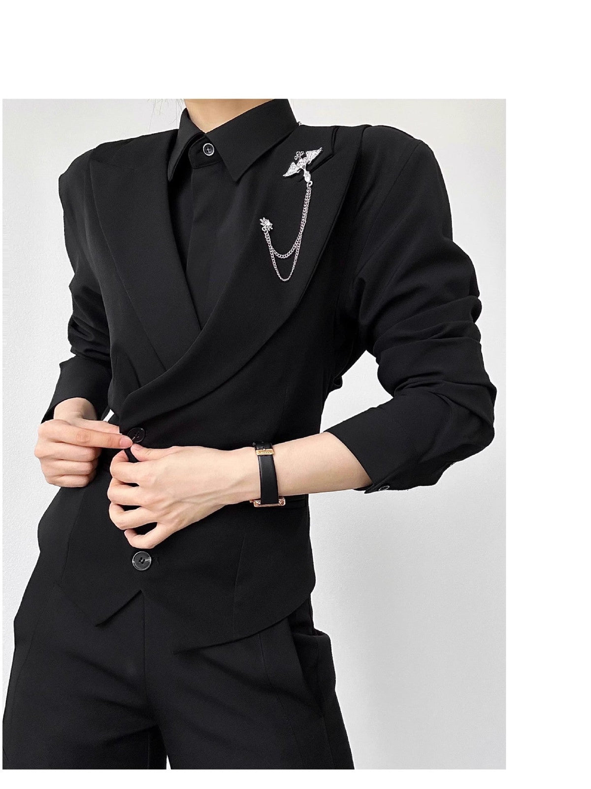 Women's Suit Vest For Young Women White Slim-fit Versatile And Exudes A Premium Sophisticated Vibe