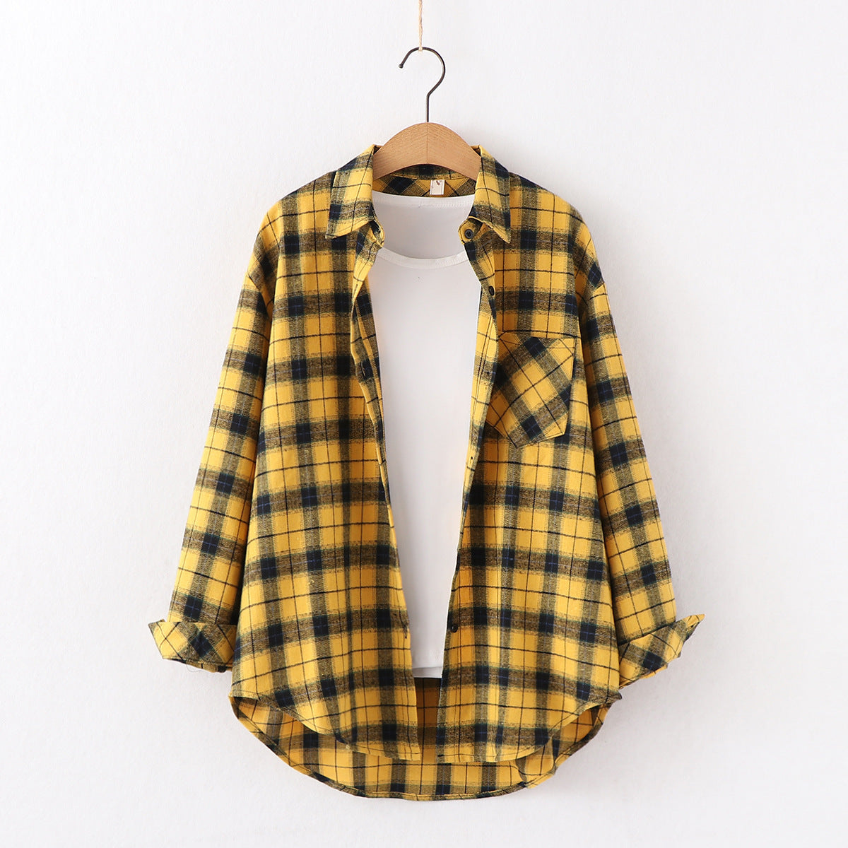 New Brand Plaid Shirt Women Loose Plus Size Blouse Female Long Sleeve Blouses Cotton Flannel Casual Shirt Women Tops Blusas