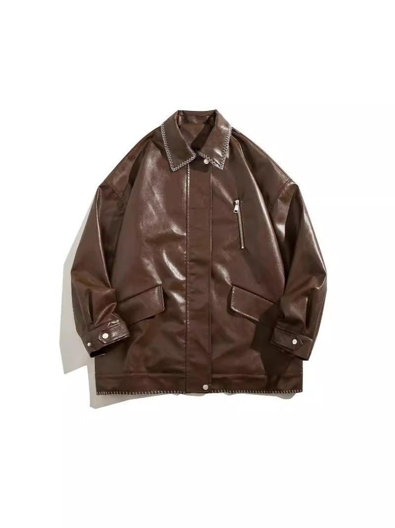 Mid-Length Cotton-Padded Jacket for Autumn and Winter