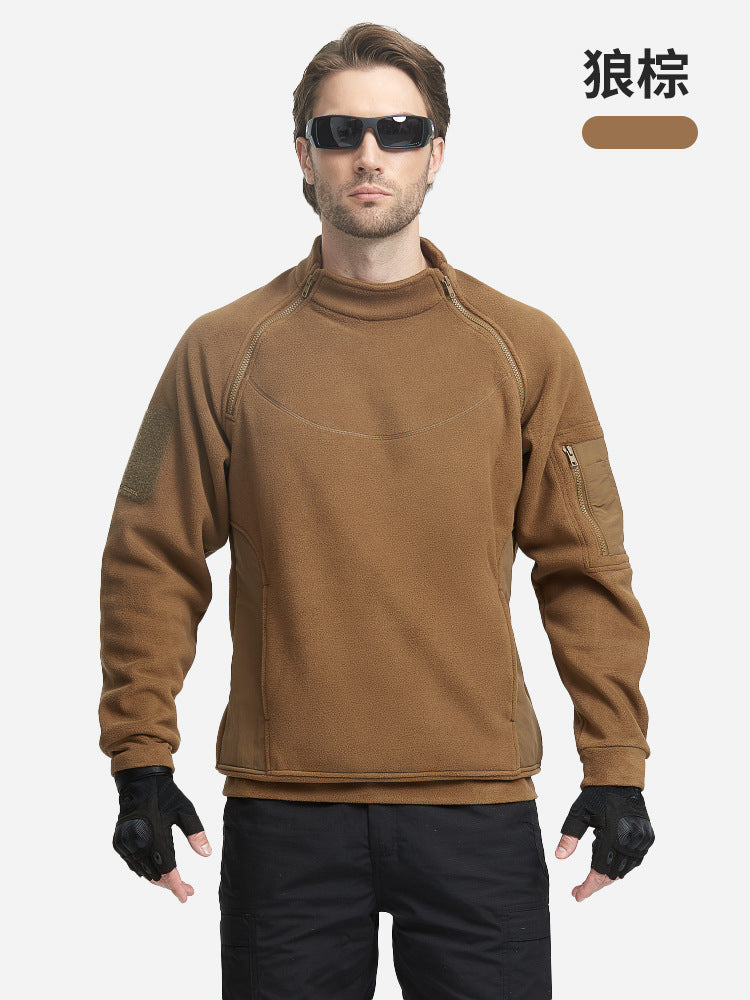 Men's Fleece Jacket with Lining for Fall and Winter