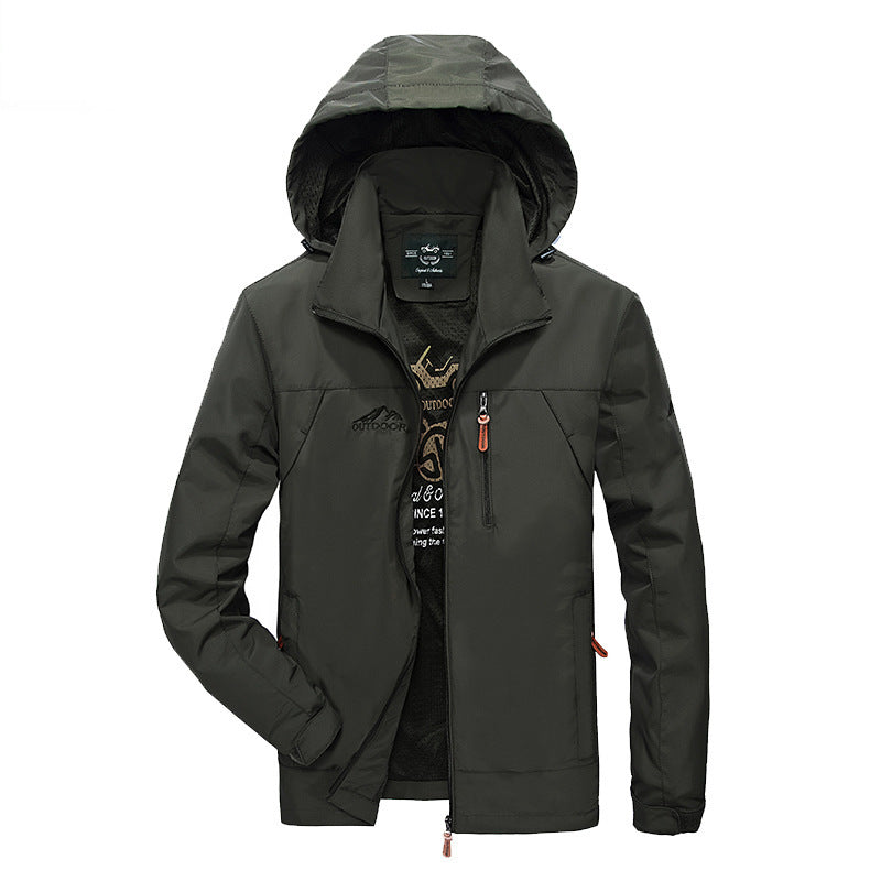 Men's Lightweight Tactical Jacket for Outdoor Casual Wear