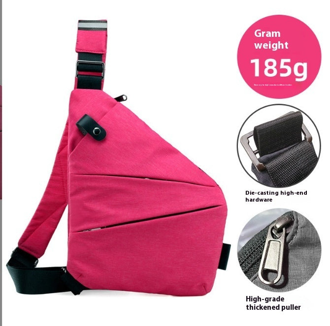 Men's Lightweight Nylon Crossbody Bag