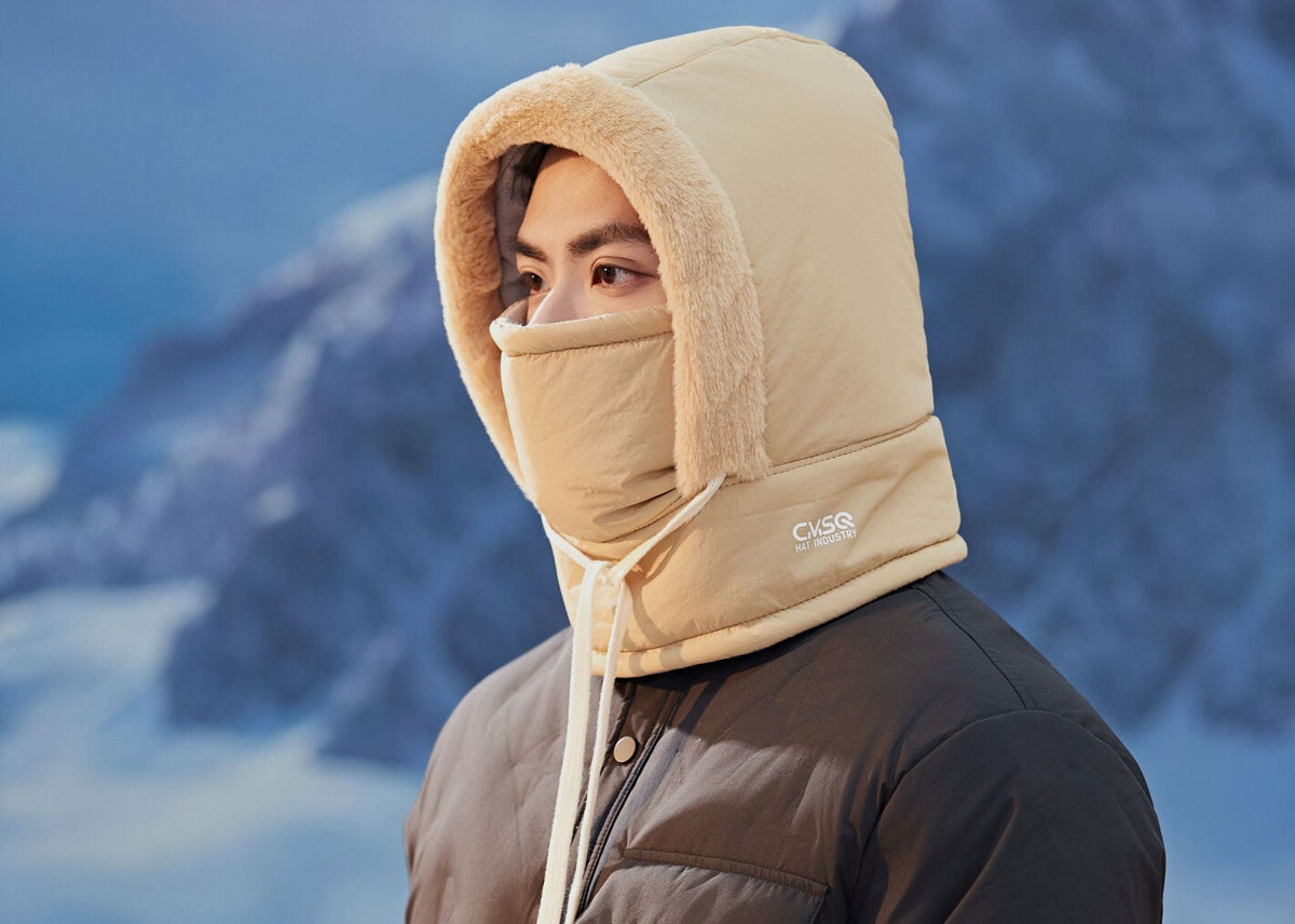 Men's Outdoor Fleece Warm Ear Protection Hat