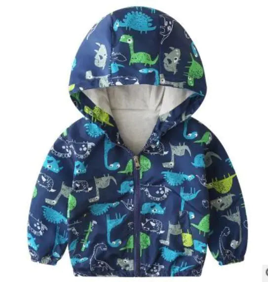 Style Loft Collection Everyday Is Funday Hooded Windbreaker Jacket