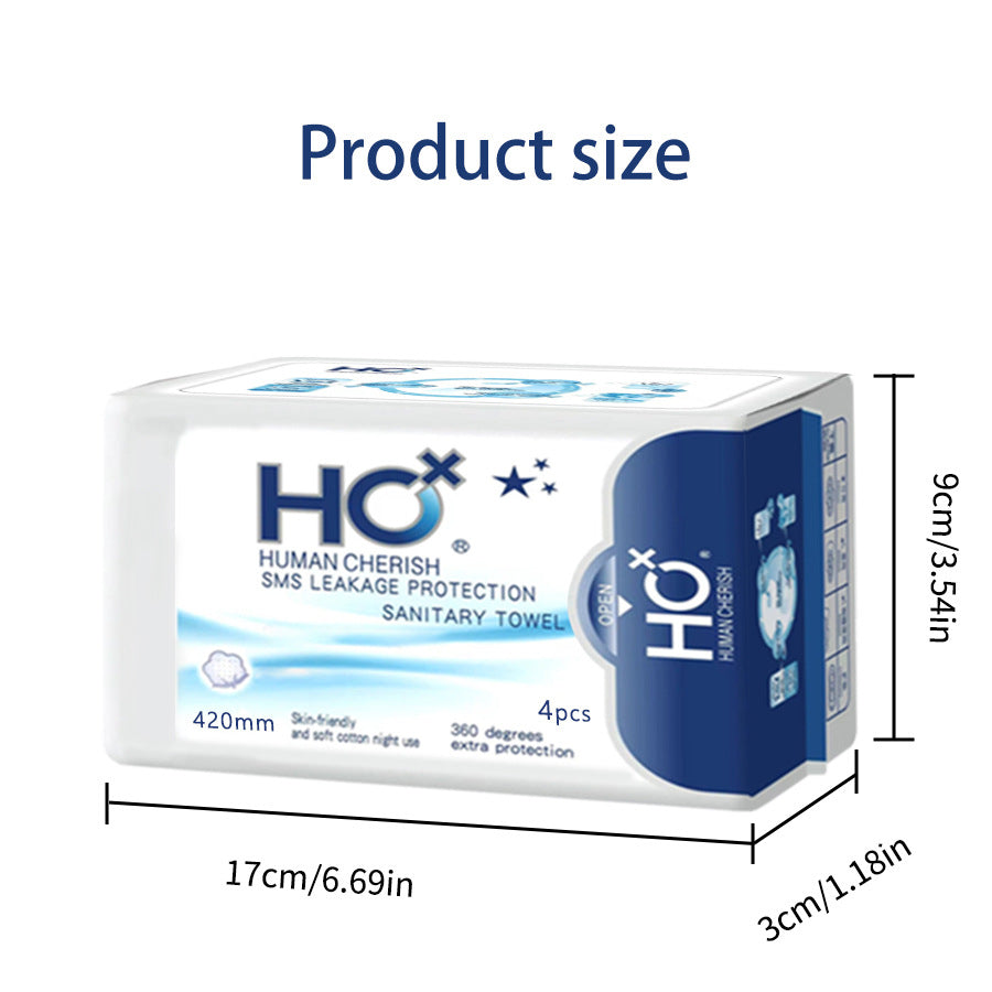 Sanitary Napkins In English Packaging