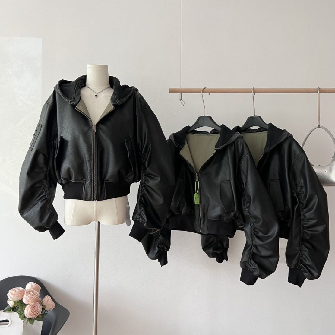 Autumn And Winter Korean Retro Short Jacket