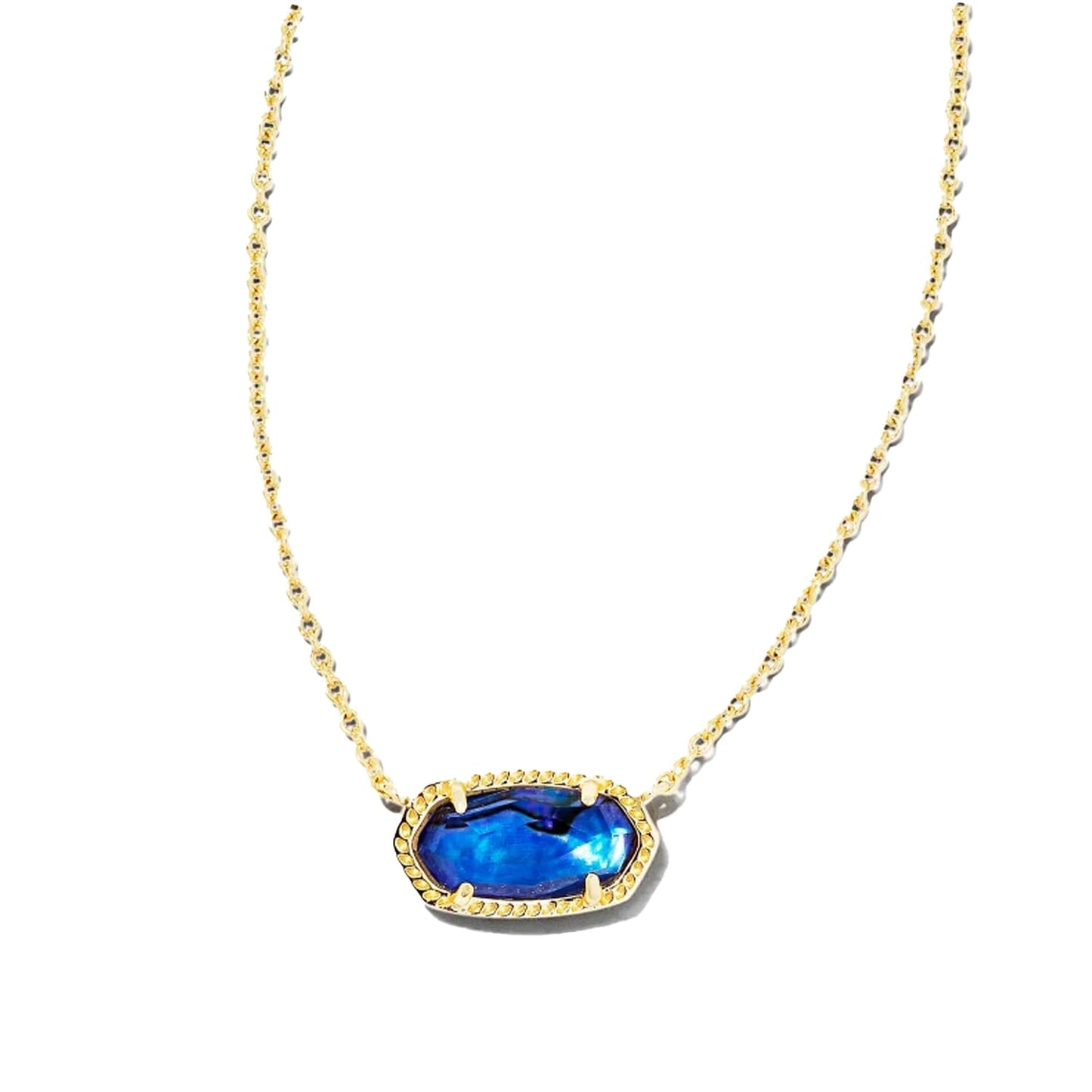 Kendra Scott Elisa Pendant Necklace - 14k Gold Plated Delicate Fashion Jewelry for Women