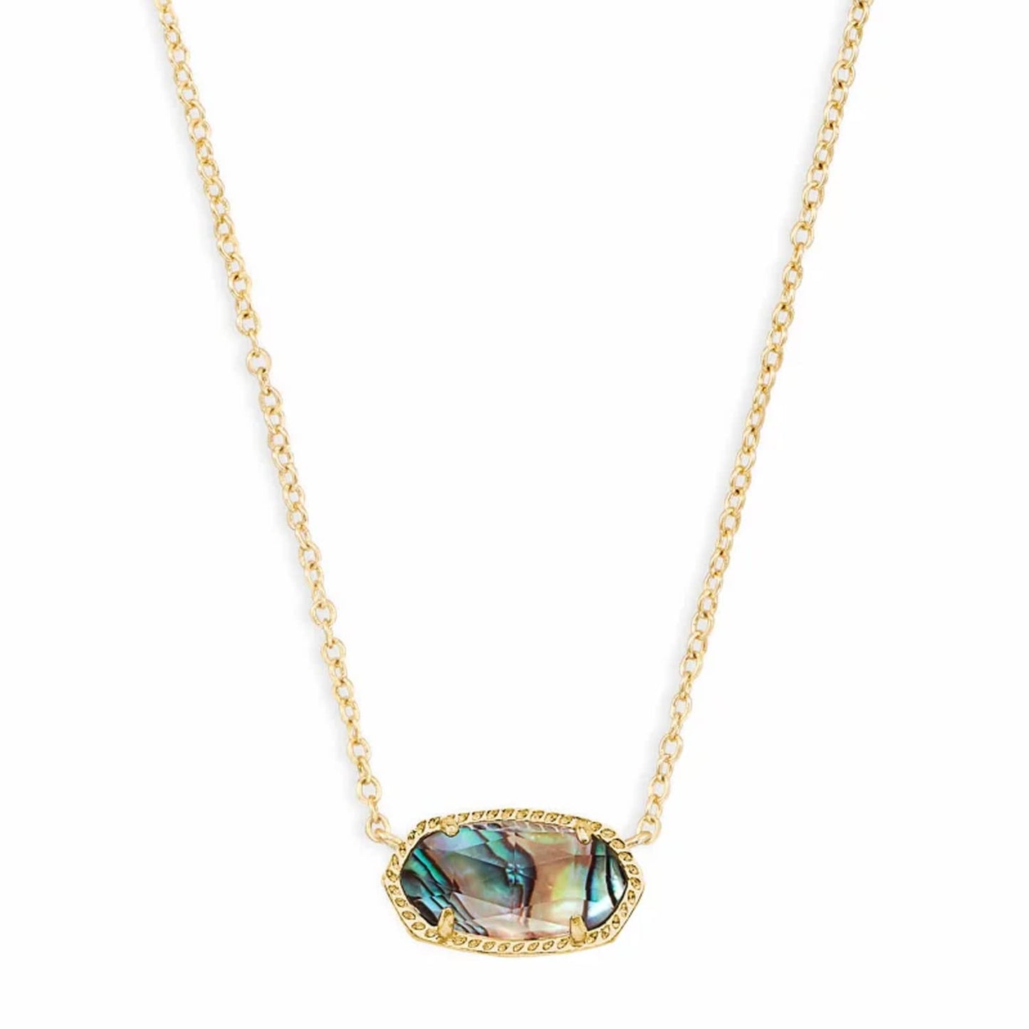 Kendra Scott Elisa Pendant Necklace - 14k Gold Plated Delicate Fashion Jewelry for Women
