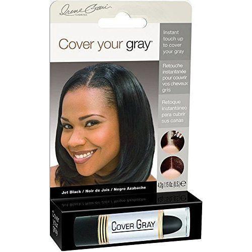 Irene Gari Cover Your Gray for Women Touch Up Stick Black 0.15 oz