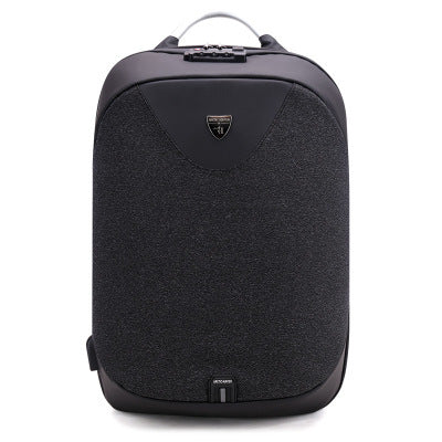 Anti-Theft 15.6-Inch Laptop Backpack: Versatile British-Style Business Bag