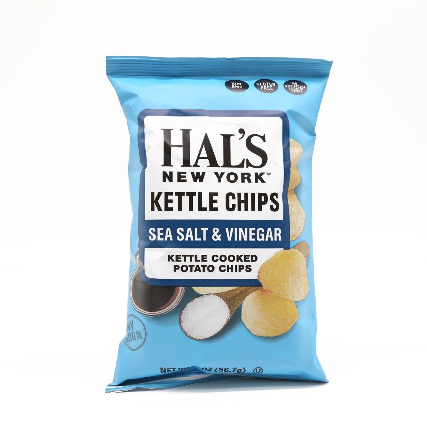 Hal's Sea Salt & Vinegar Kettle Chips