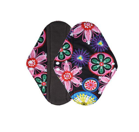 Foreign trade explosions washable aunt towel pad bamboo charcoal sanitary pad physiological period sanitary pad sanitary napkin