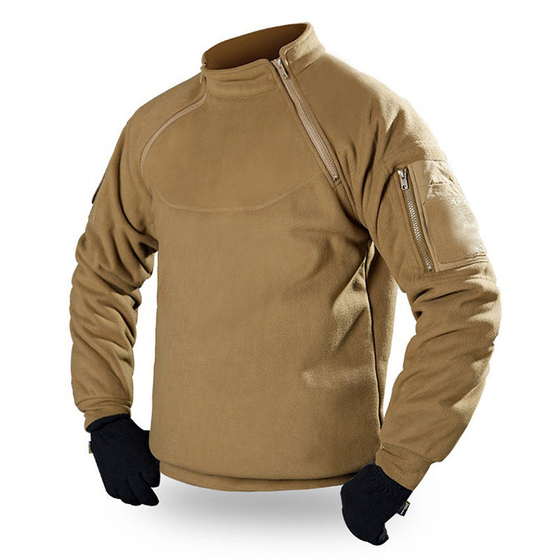 Men's Fleece Jacket with Lining for Fall and Winter