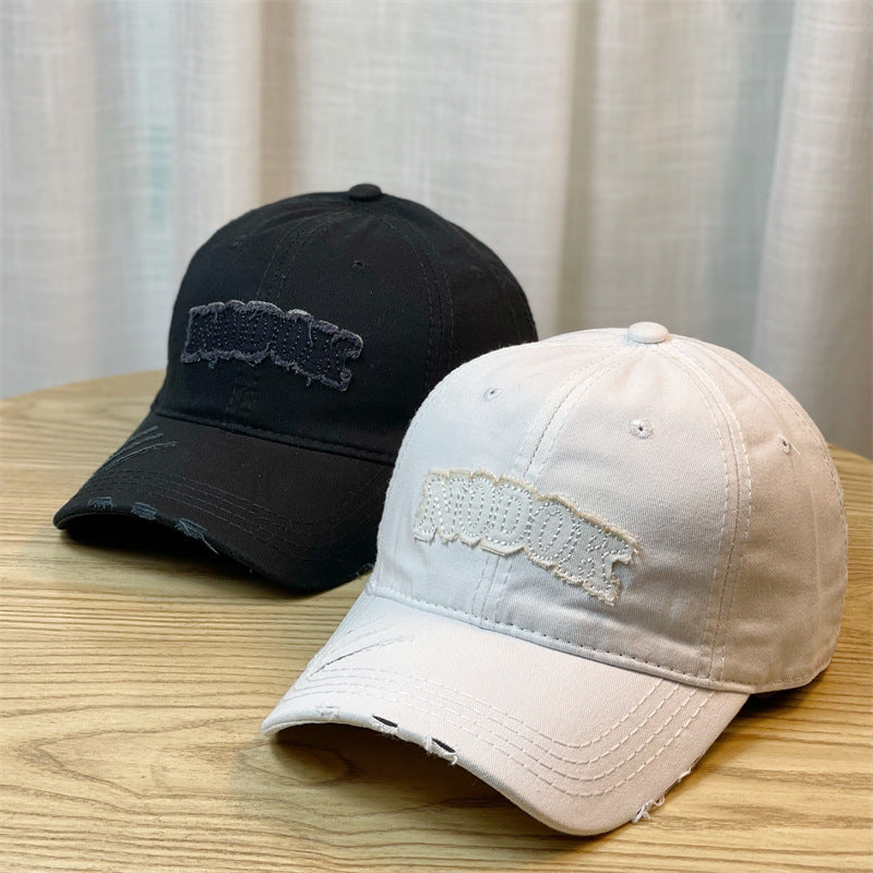 Cotton Sparkling Style Big Boss Baseball Hat