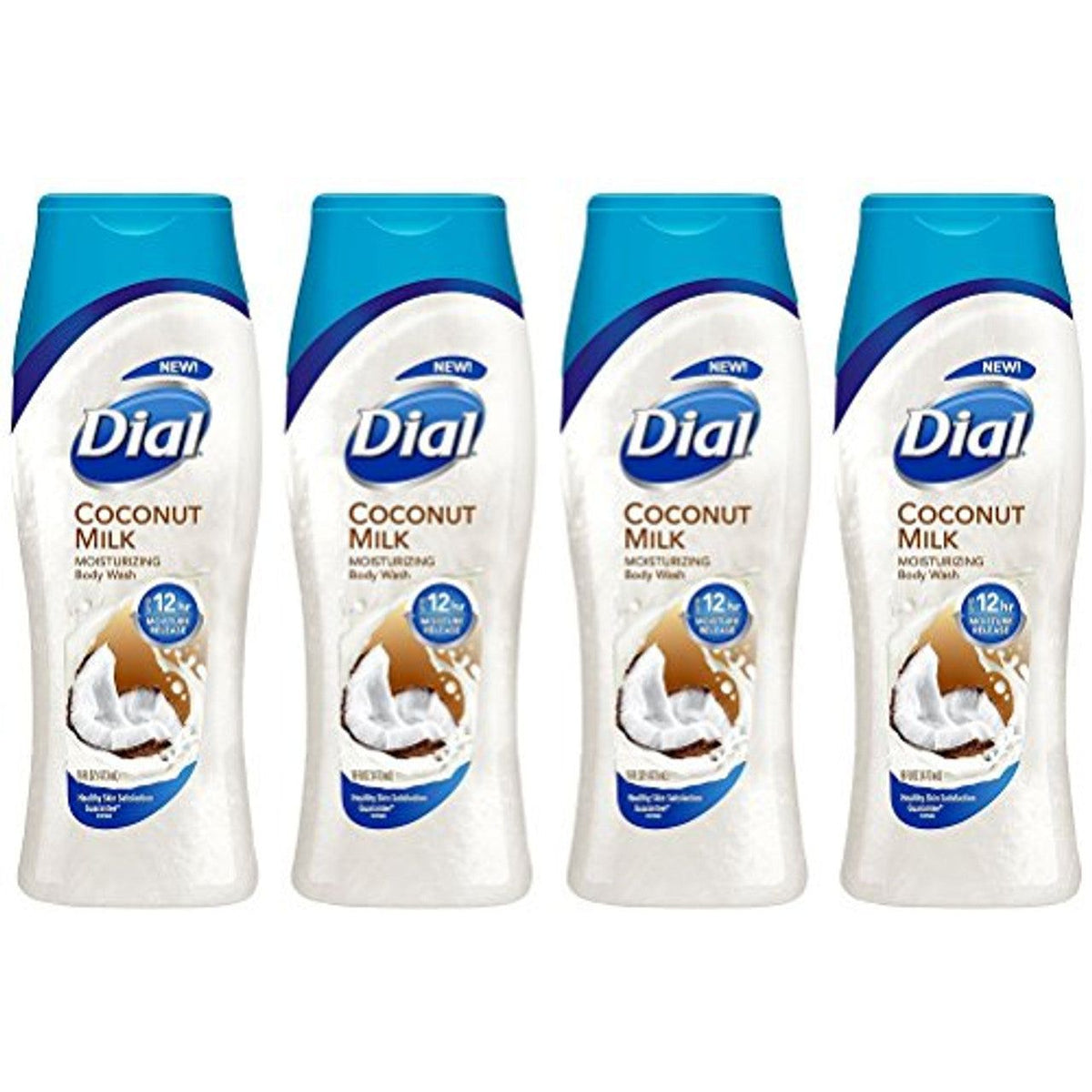 Dial Coconut Milk Moisturizing Body Wash 16 Fl. Oz. Bottle