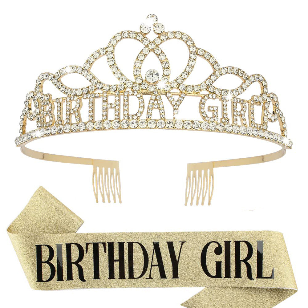 Party Decorative Crown Shoulder Strap