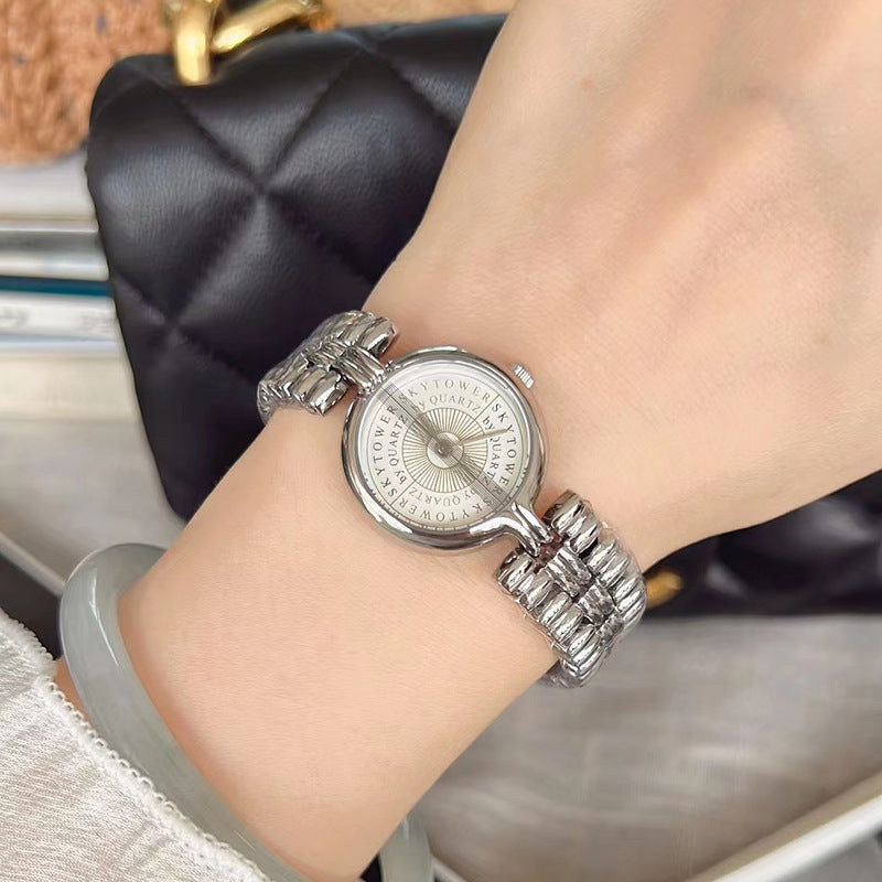 Women's Cold Style Hollow Bracelet Watch