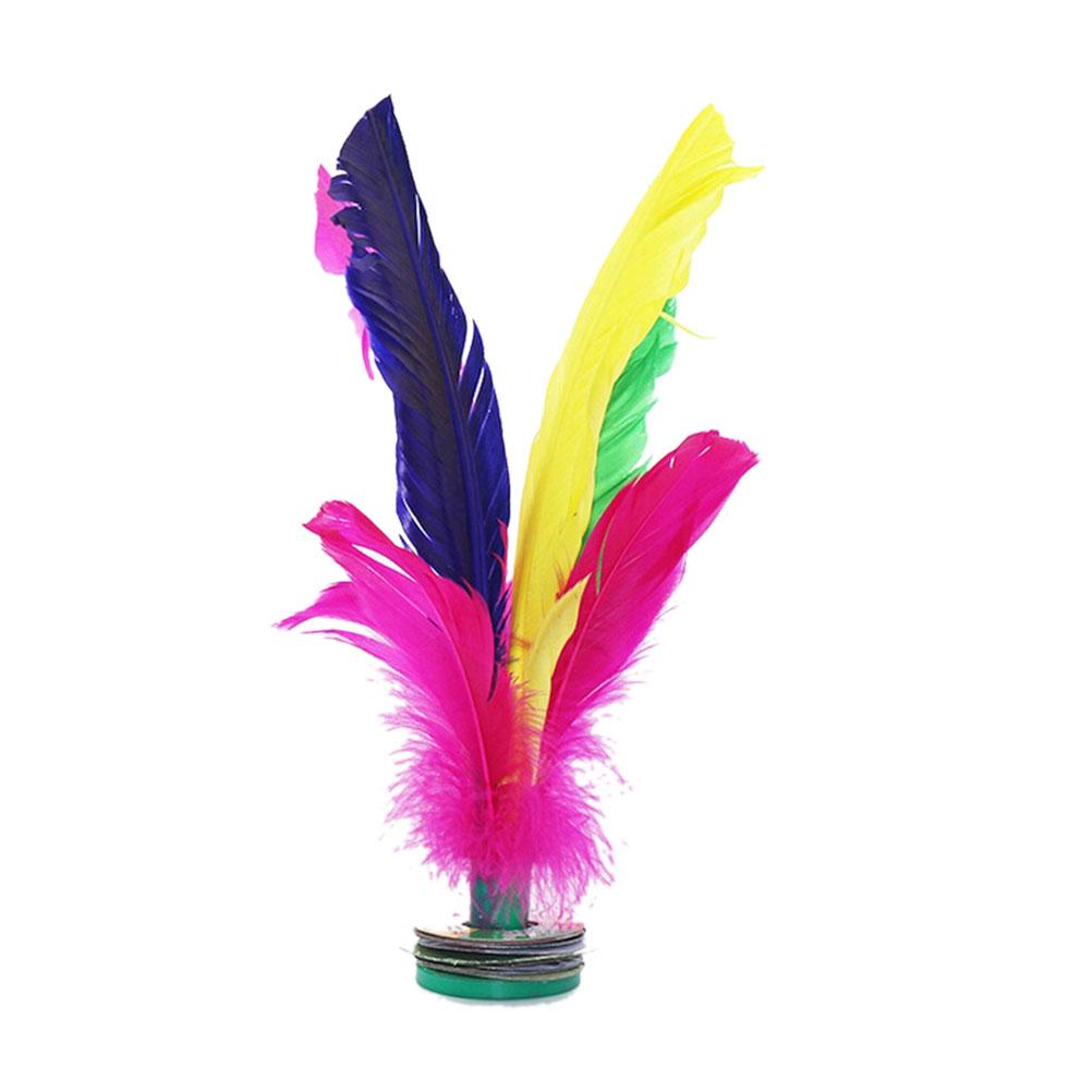 21CM Hacky Sack Foot Sports Game Brand Kick Feather Kicking Shuttlecocks Badminton