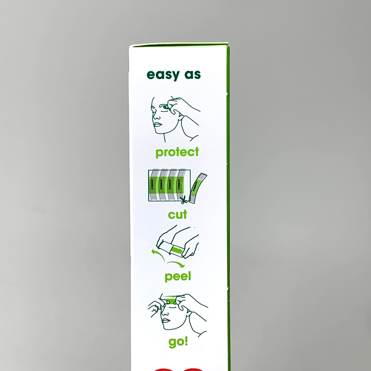 NADS 3 PK Eyebrow Wax Strips 6 Strips 6525EN06