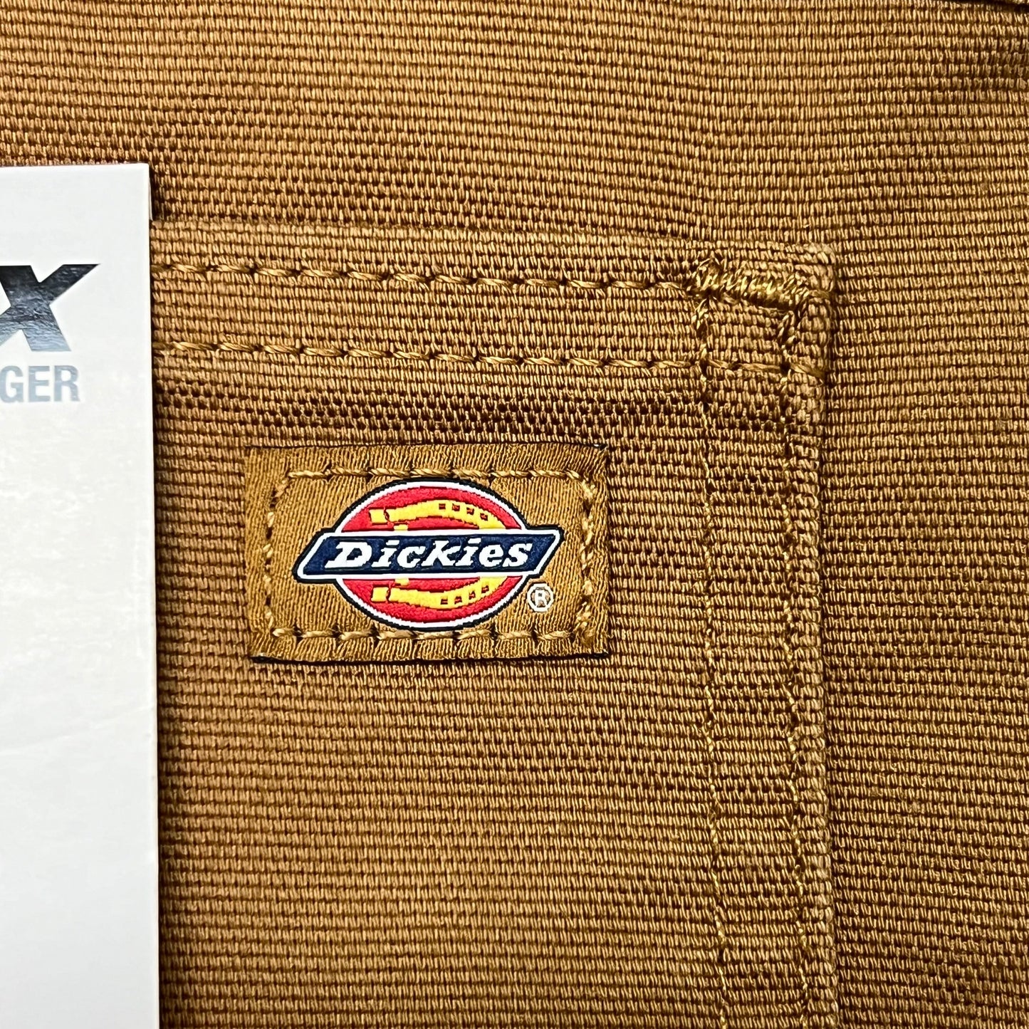 DICKIES Flex Regular Fit Double Knee Pant Men's Sz 42X30 Stonewashed Brown Duck