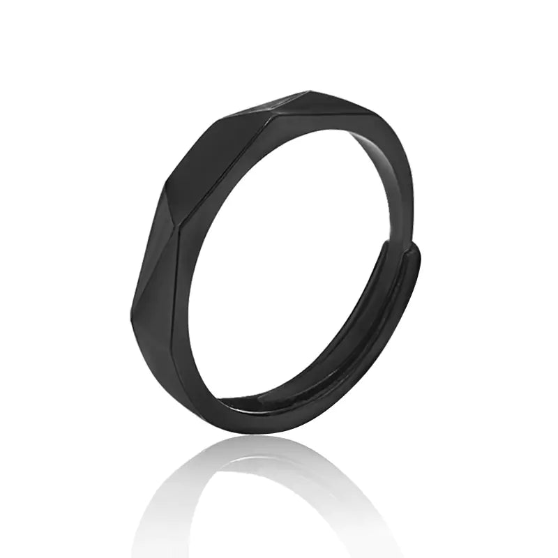 Style Loft Collection Geometric Diamond Couple Rings