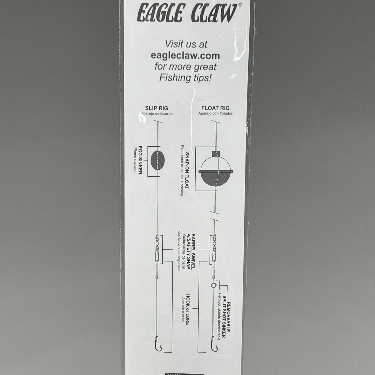 EAGLE CLAW (3 PACK) Versatile Bait Holder Snell Easy Rig Bronze #1 6pc 391-1