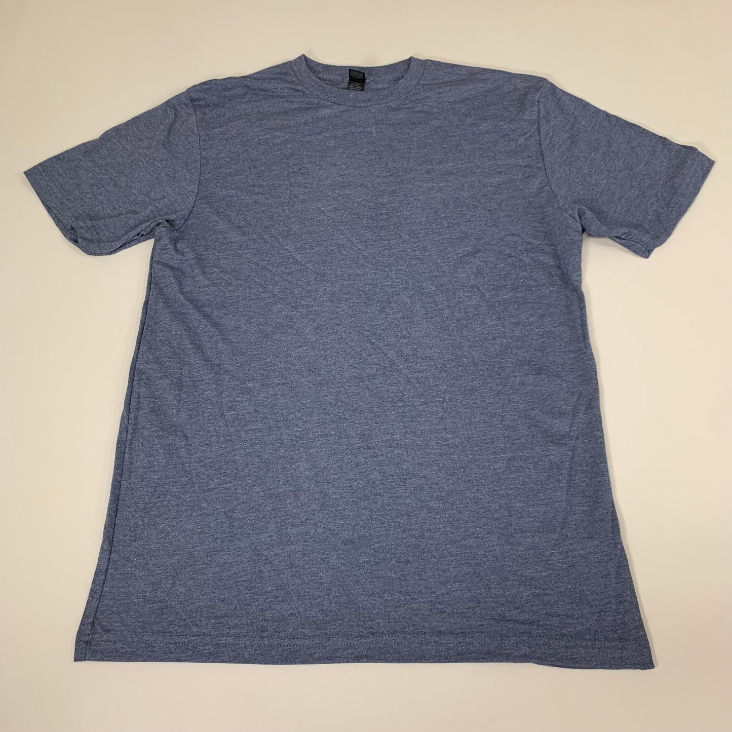 GILDAN (34 PACK) Triblend T-Shirt Semi-Fit Silhouette Heather Navy Unisex SZ M