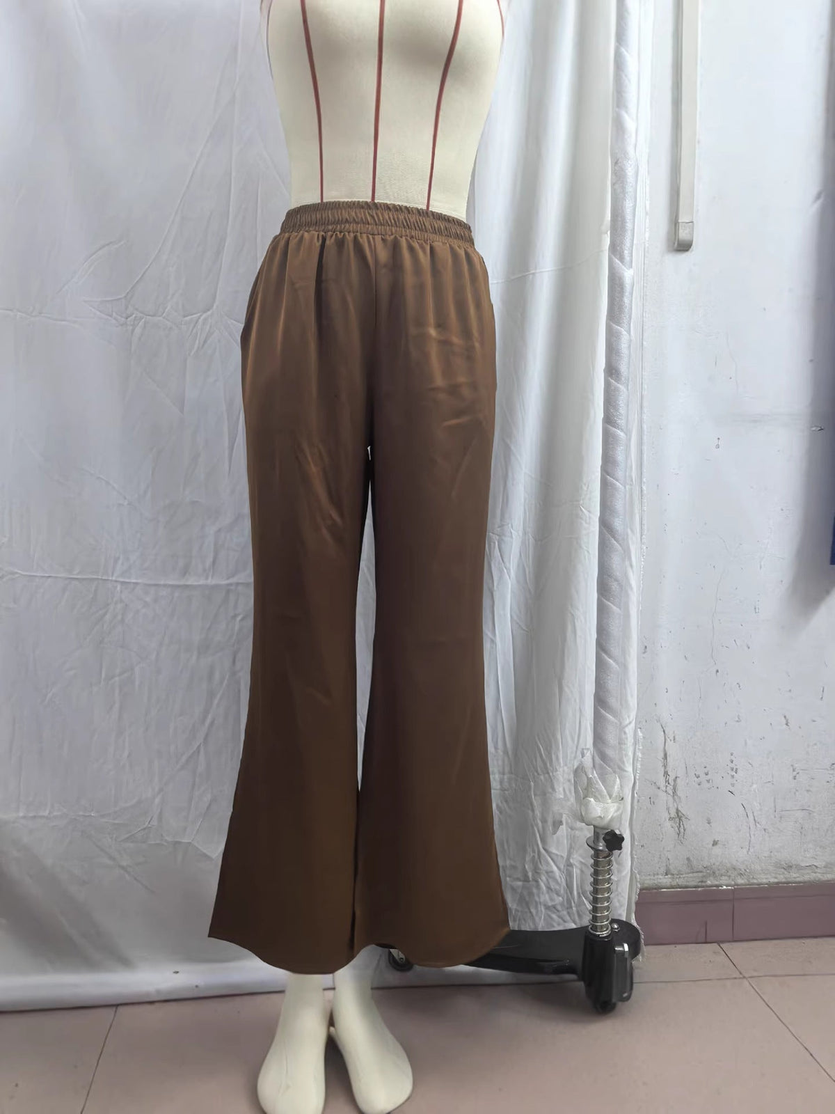 High-grade Sense Of Drooping Bell-bottoms
