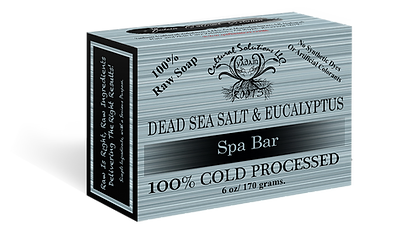 100% Raw Soap Bar, 6 oz