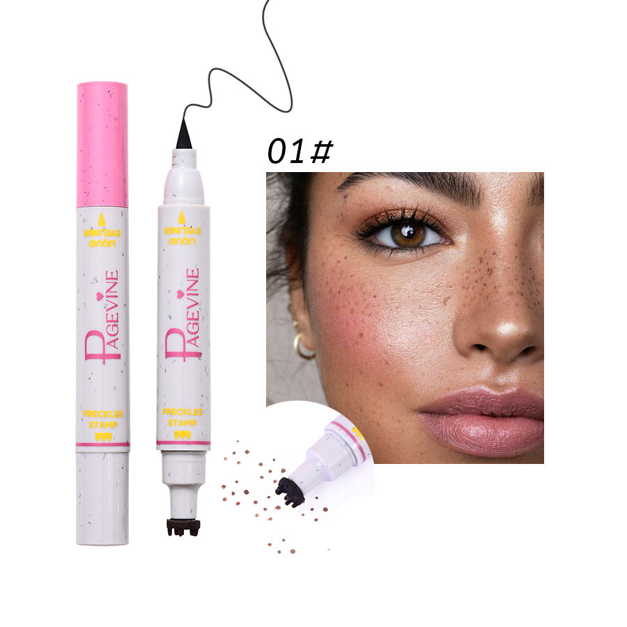 Women's Double-headed Fleck Removal Pen Liquid Eyeliner
