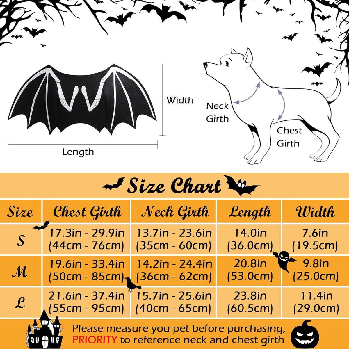 Dog Halloween Costumes Dog Bat Costume Cool Luminous Skeleton Bone Bat Wings Pets Cosplay Costumes Dress Up Apparel For Small Medium Large Cats And Dogs