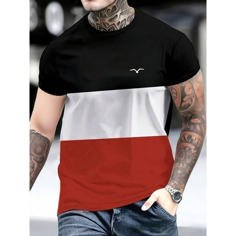 Men's T-shirt 3D Printing Athletic Clothing