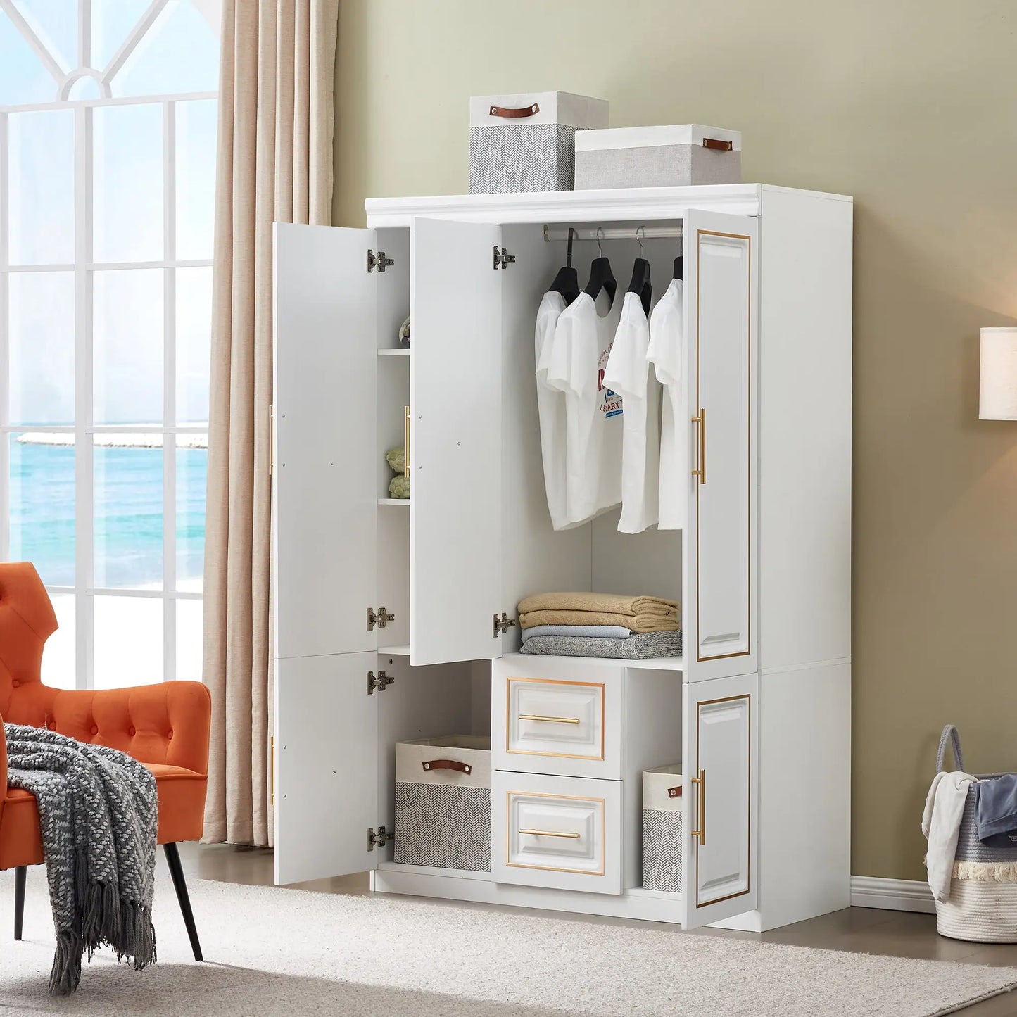 Style Loft Collection Armoire Wardrobe