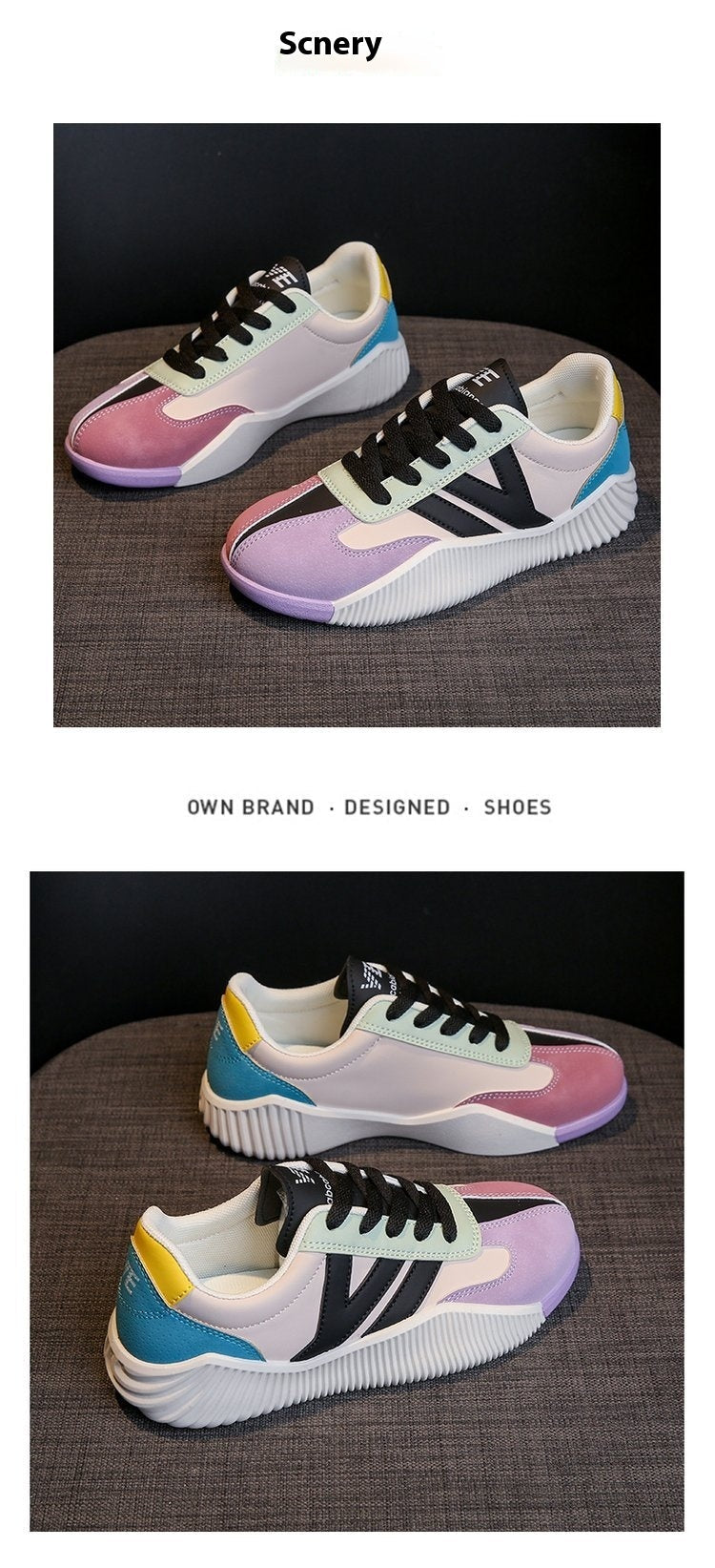 All-Match Thick Bottom Board Casual Shoes