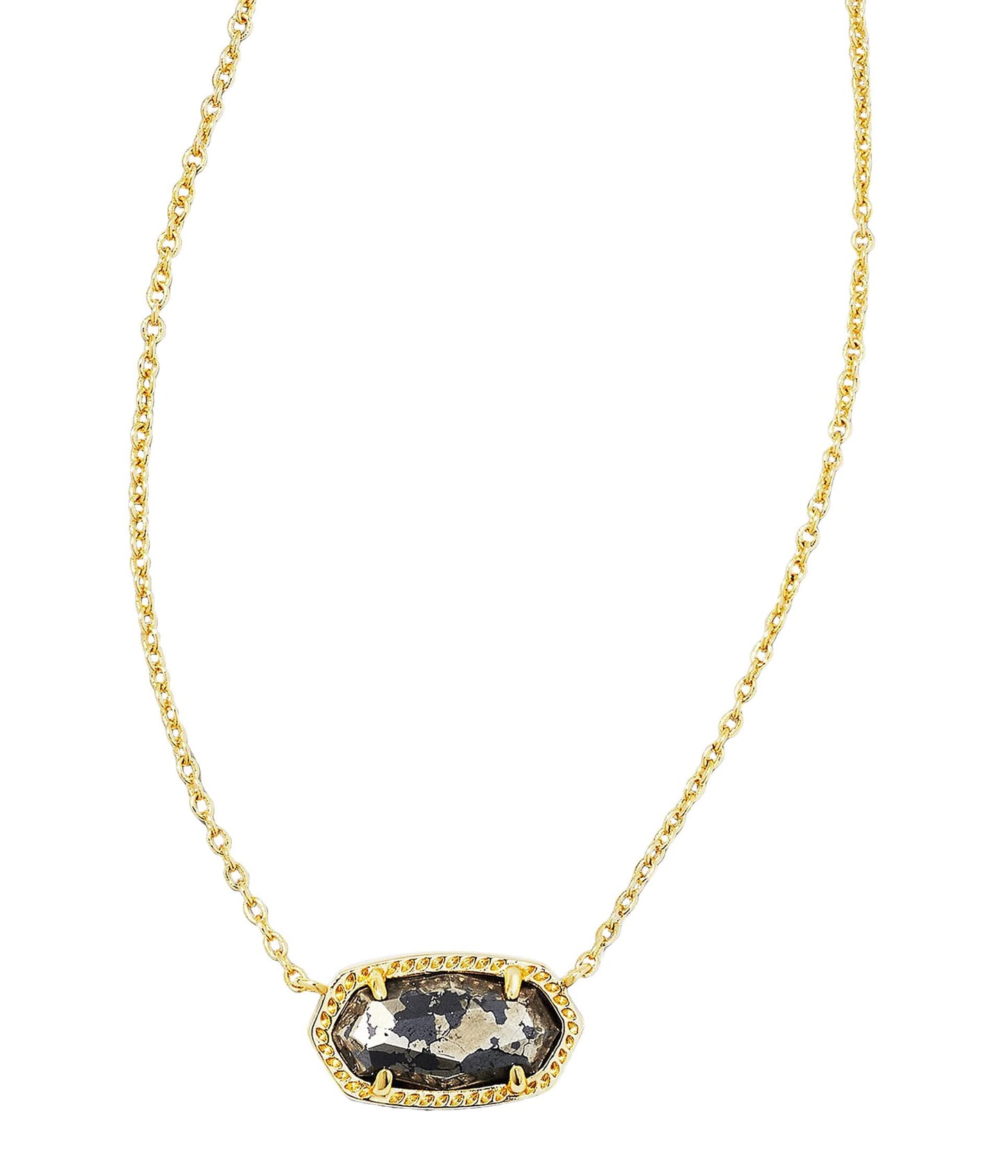 Kendra Scott Elisa Pendant Necklace - 14k Gold Plated Delicate Fashion Jewelry for Women