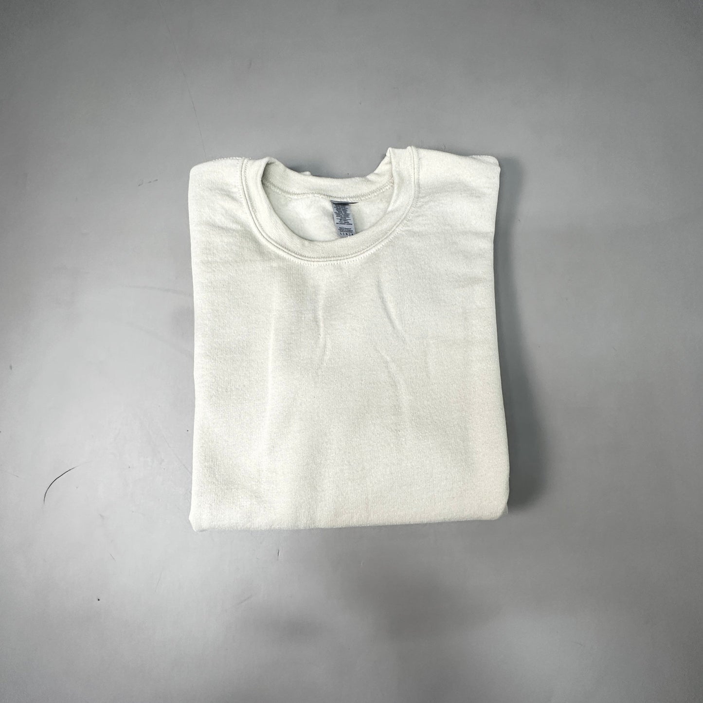 GILDAN Heavy Blend Crewneck Sweater Sweatshirt Sand SZ L G180