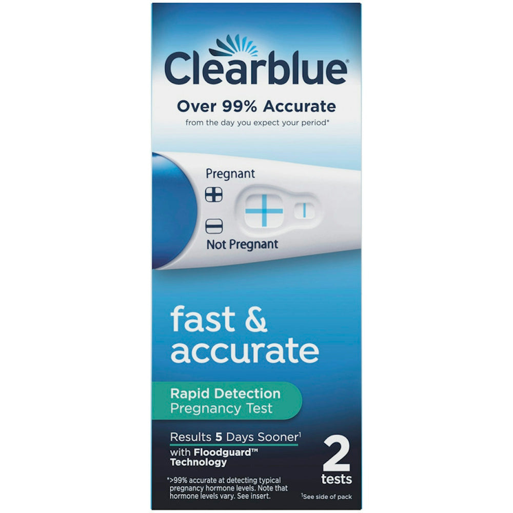 Clearblue Easy, Rapid Detection Pregnancy Test