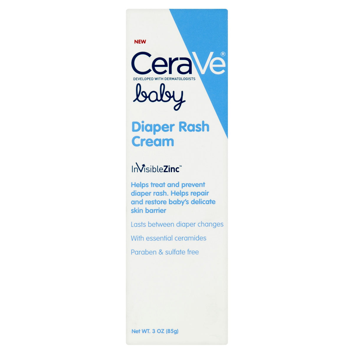 CeraVe Baby Diaper Rash Cream 3 Oz