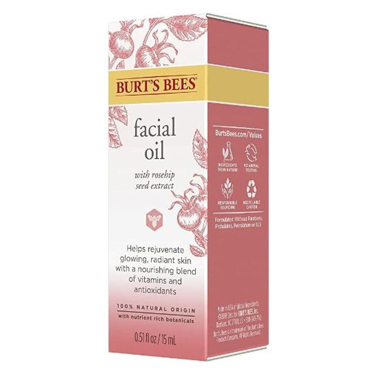 Burt's Bees Complete Nourishment Facial Oil 0.51oz