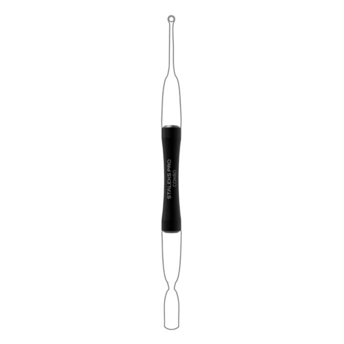 Handle Of The Pusher Black Combo UNIQ 10b For Replaceable Working Parts -STALEKS