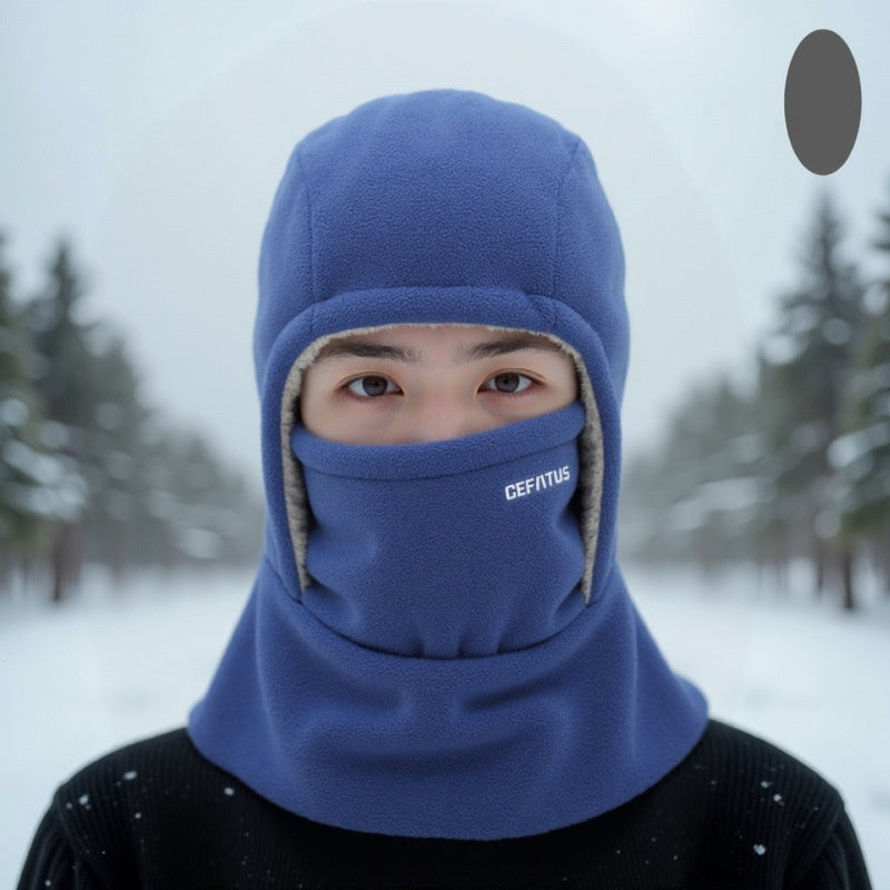 Essential Winter Cycling Gear For Men A Windproof Thickened And Insulated Neck Gaiter Mask That Provides Protection In Cold Weather